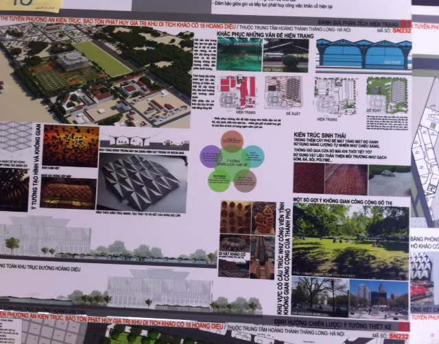 Chấm chọn phương án thiết kế kiến trúc Hoàng Thành Thăng Long ảnh 3 Chấm chọn phương án thiết kế kiến trúc Hoàng Thành Thăng Long ảnh 3