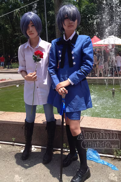 Nóng 40°C, giới trẻ Hà Nội vẫn váy áo lòa xòa, hào hứng Cosplay ảnh 4 Nóng 40°C, giới trẻ Hà Nội vẫn váy áo lòa xòa, hào hứng Cosplay ảnh 4