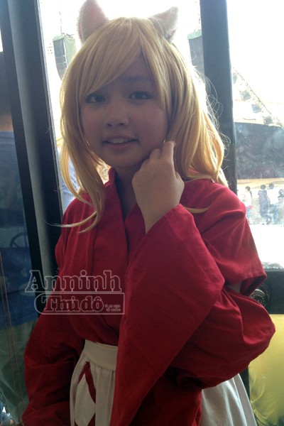 Nóng 40°C, giới trẻ Hà Nội vẫn váy áo lòa xòa, hào hứng Cosplay ảnh 6 Nóng 40°C, giới trẻ Hà Nội vẫn váy áo lòa xòa, hào hứng Cosplay ảnh 6