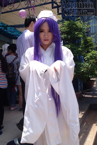 Nóng 40°C, giới trẻ Hà Nội vẫn váy áo lòa xòa, hào hứng Cosplay ảnh 9 Nóng 40°C, giới trẻ Hà Nội vẫn váy áo lòa xòa, hào hứng Cosplay ảnh 9