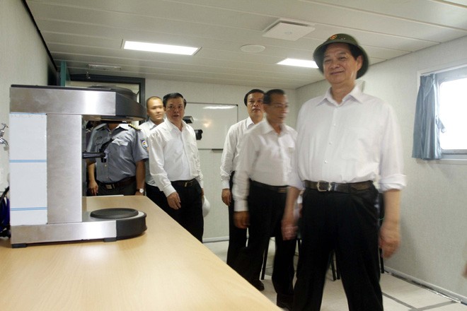 Cận cảnh tàu Kiểm ngư hiện đại nhất Việt Nam ảnh 5 Cận cảnh tàu Kiểm ngư hiện đại nhất Việt Nam ảnh 5