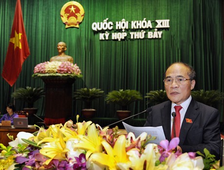 Quốc hội khóa XIII hoàn thành chương trình kỳ họp thứ 7 ảnh 1 Quốc hội khóa XIII hoàn thành chương trình kỳ họp thứ 7 ảnh 1