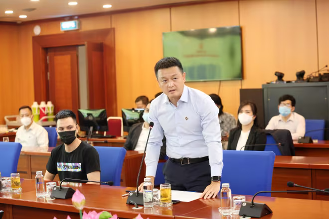 Ông Đặng Minh Trường - Chủ tịch HĐQT Tập đoàn Sun Group phát biểu tại buổi lễ Ông Đặng Minh Trường - Chủ tịch HĐQT Tập đoàn Sun Group phát biểu tại buổi lễ