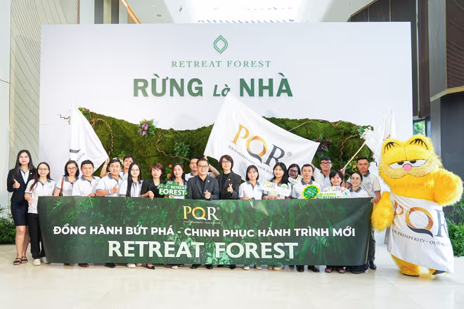 Công ty Cổ phần Dịch vụ Địa ốc PQR tham gia lễ ra mắt Retreat Forest với vai trò là đối tác phân phối chiến lược Công ty Cổ phần Dịch vụ Địa ốc PQR tham gia lễ ra mắt Retreat Forest với vai trò là đối tác phân phối chiến lược