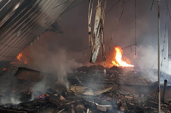 Vụ cháy chợ Quang do đốt vàng mã Vụ cháy chợ Quang do đốt vàng mã