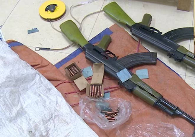 Tang vật cơ quan Công an thu giữ Tang vật cơ quan Công an thu giữ