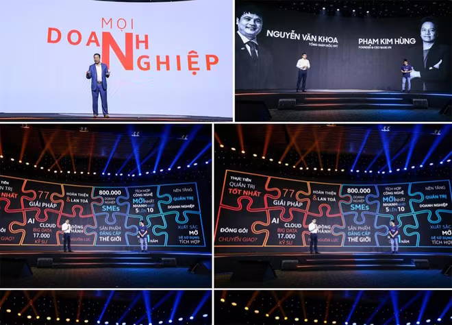 FPT hợp tác, cộng hưởng sức mạnh hai bên để thúc đẩy hoàn thiện hệ sinh thái chuyển đổi số toàn diện cho 800.000 doanh nghiệp Việt Nam. FPT hợp tác, cộng hưởng sức mạnh hai bên để thúc đẩy hoàn thiện hệ sinh thái chuyển đổi số toàn diện cho 800.000 doanh nghiệp Việt Nam.