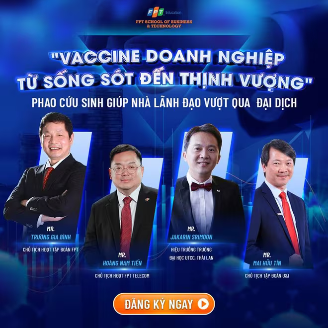 Những doanh nhân hàng đầu Việt Nam, dày dặn kinh nghiệm vượt qua khủng hoảng tham gia tọa đàm Những doanh nhân hàng đầu Việt Nam, dày dặn kinh nghiệm vượt qua khủng hoảng tham gia tọa đàm