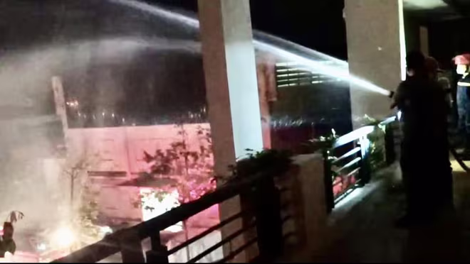 CBCS huấn luyện sử dụng máy móc, phương tiện chữa cháy CBCS huấn luyện sử dụng máy móc, phương tiện chữa cháy