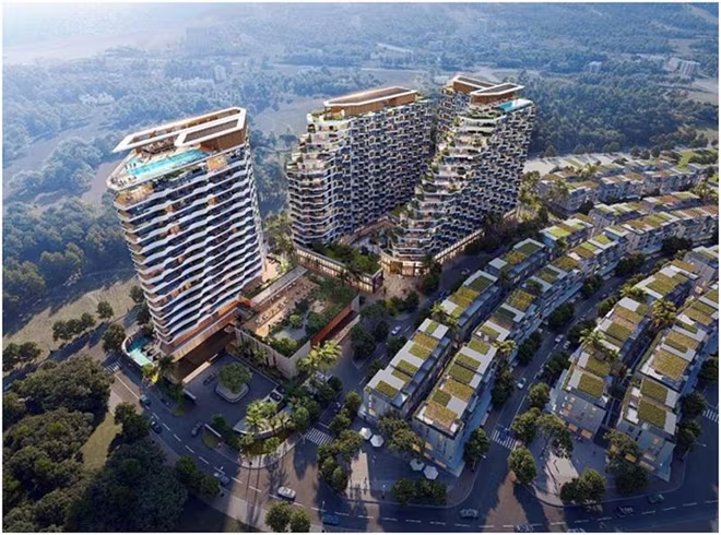 Tổ hợp khách sạn, trung tâm thương mại và nhà phố tại đại đô thị Meyhomes Capital Phú Quốc Tổ hợp khách sạn, trung tâm thương mại và nhà phố tại đại đô thị Meyhomes Capital Phú Quốc