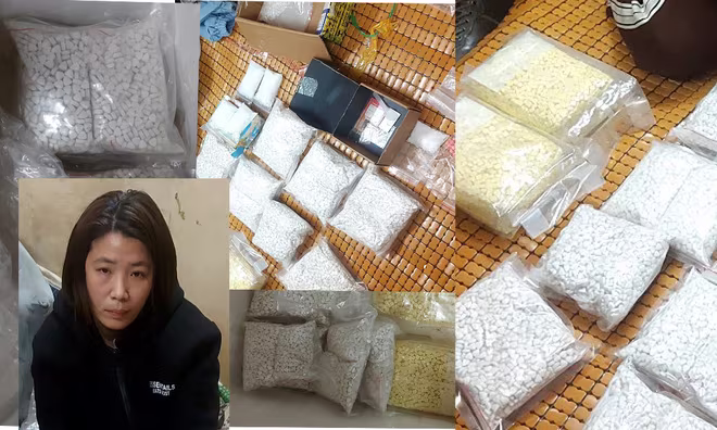 Đối tượng Ngọc và tang vật