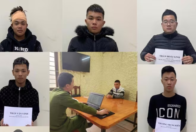 Cơ quan Công an ghi lời khai các đối tượng liên quan Cơ quan Công an ghi lời khai các đối tượng liên quan