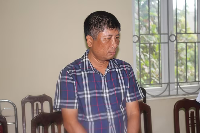 Ông Trần Hồng Quang tại cơ quan Công an Ông Trần Hồng Quang tại cơ quan Công an