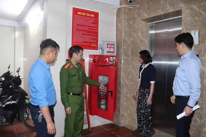 Tổ công tác tuyên truyền, khuyến cáo thực hiện nghiêm túc công tác đảm bảo an toàn PCCC