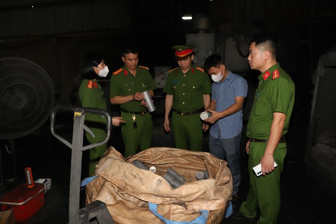Cơ quan Công an kiểm tra, phát hiện cơ sở vi phạm