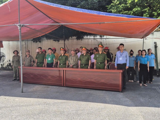 Các lực lượng tham gia diễn tập