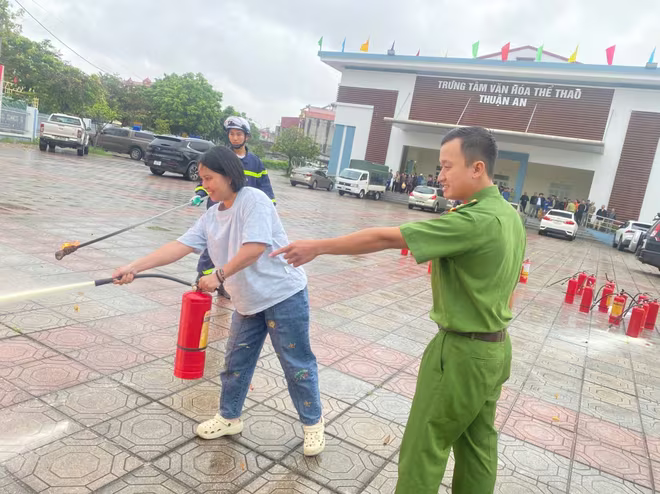 Hướng dẫn thao tác sử dụng bình chữa cháy