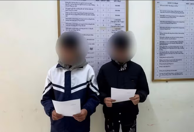 Hai trường hợp vi phạm bị cơ quan Công an mời đến làm việc Hai trường hợp vi phạm bị cơ quan Công an mời đến làm việc