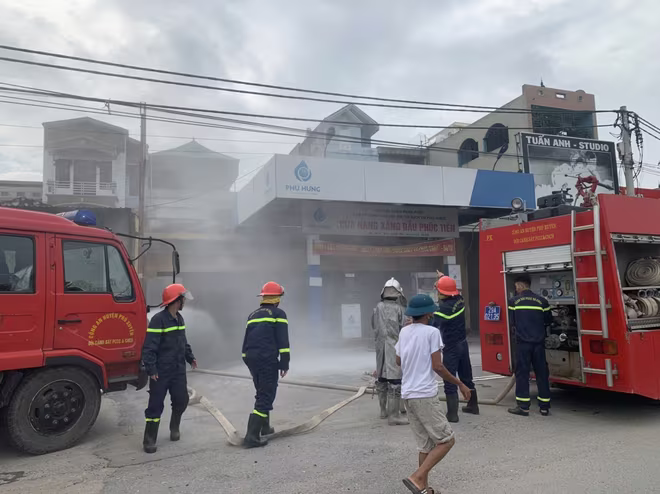 Lực lượng PCCC cơ sở phối hợp lực lượng Cảnh sát PCCC tổ chức chữa cháy theo phương án