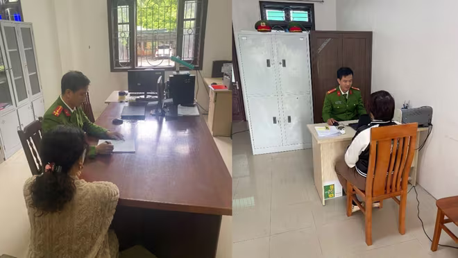 Hai trường hợp làm việc tại cơ quan công an Hai trường hợp làm việc tại cơ quan công an