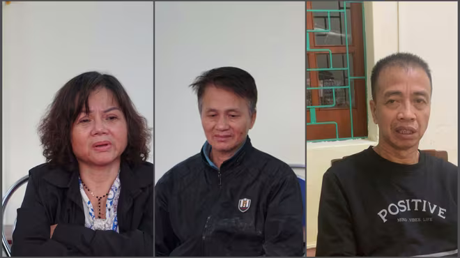 Các đối tượng Hằng, Trung, Thành