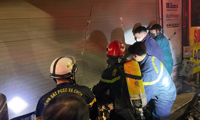 Nhanh chóng tiếp cận vụ cháy để tìm kiếm cứu nạn