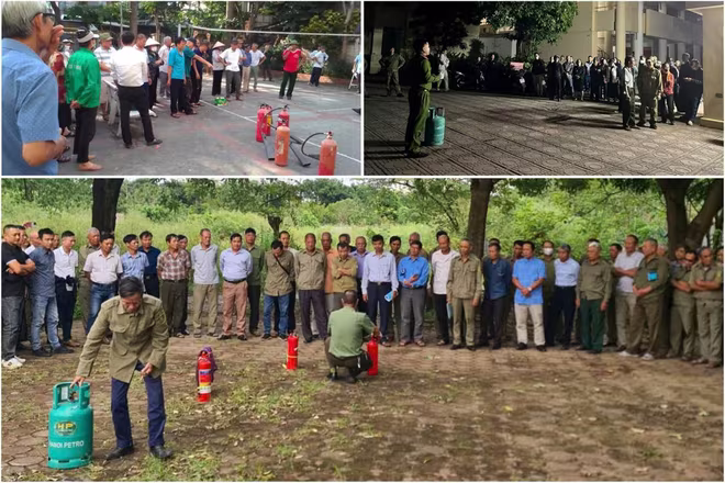 Các buổi tuyên truyền tại Nhà Văn hóa Phúc Đồng, Sài Đồng (cũ) và đợt tập huấn dành cho lực lượng An ninh trật tự ở cơ sở