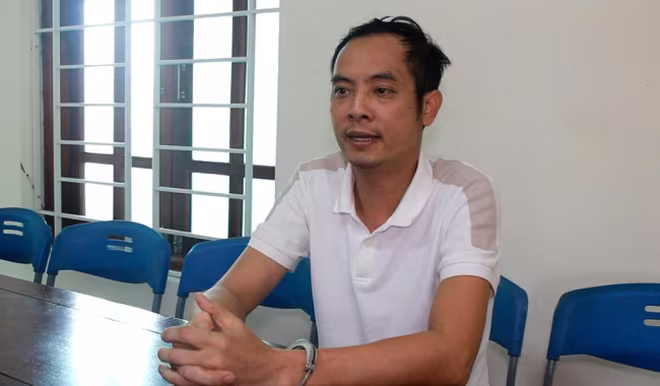 Nguyễn Văn Túy tại cơ quan công an Nguyễn Văn Túy tại cơ quan công an