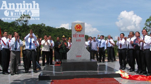 10 tỉnh biên giới Việt – Lào hoàn thành công tác cắm mốc ảnh 1 10 tỉnh biên giới Việt – Lào hoàn thành công tác cắm mốc ảnh 1