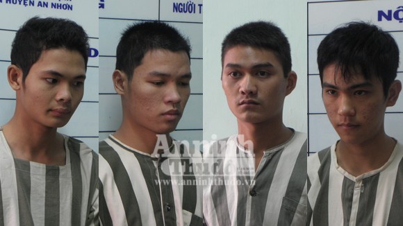Bắt gọn băng cướp, 4 đối tượng đều là sinh viên ảnh 1 Bắt gọn băng cướp, 4 đối tượng đều là sinh viên ảnh 1