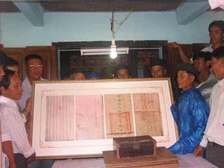 Gìn giữ tài liệu quý khẳng định chủ quyền Tổ quốc ở Hoàng Sa ảnh 1 Gìn giữ tài liệu quý khẳng định chủ quyền Tổ quốc ở Hoàng Sa ảnh 1