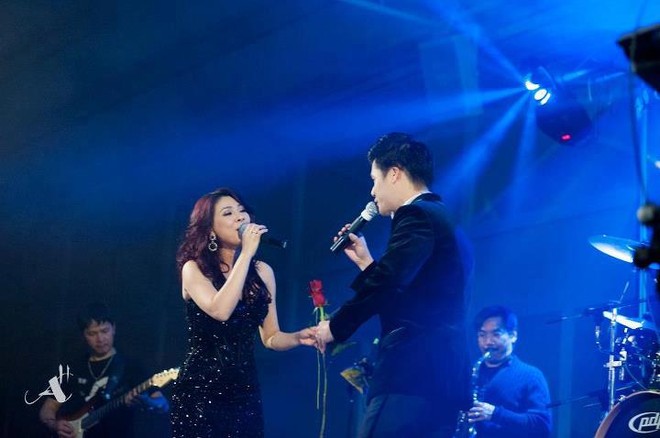 Thanh Thảo gạt bỏ scandal, "tình tứ" bên Quang Dũng ảnh 3 Thanh Thảo gạt bỏ scandal, "tình tứ" bên Quang Dũng ảnh 3