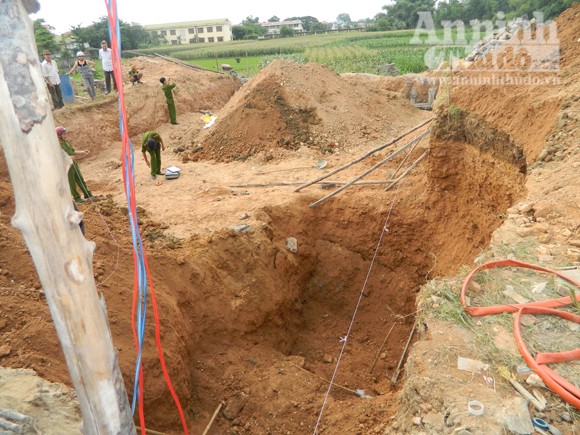 Đào móng nhà, hai người bị vùi lấp ảnh 2 Đào móng nhà, hai người bị vùi lấp ảnh 2