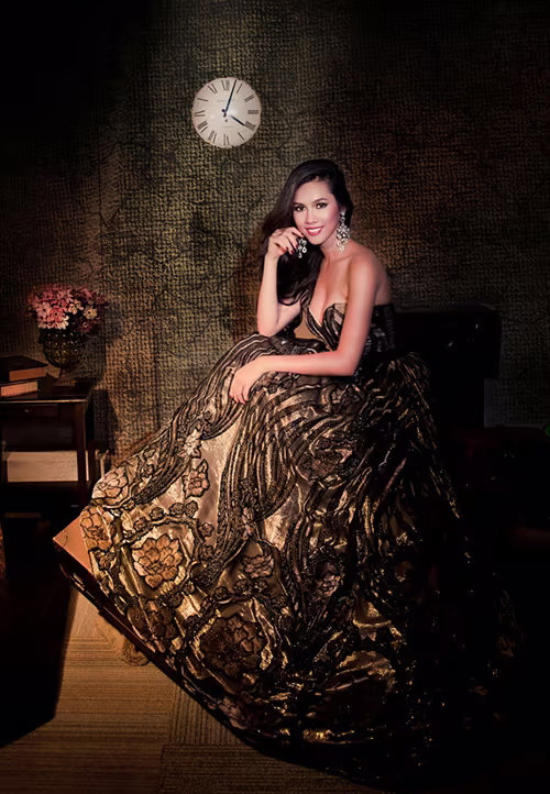 Hoàng My hóa tiểu thư đài các ảnh 4