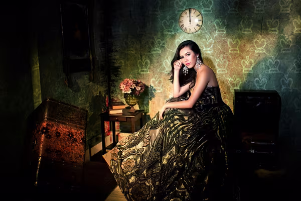 Hoàng My hóa tiểu thư đài các ảnh 3