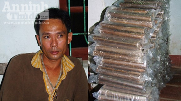 Thanh Hoá: Bắt giữ 300kg thuốc nổ trái phép ảnh 1 Thanh Hoá: Bắt giữ 300kg thuốc nổ trái phép ảnh 1