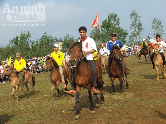 Đầu xuân, kỵ sĩ "chân đất" đua ngựa gò Thì Thùng ảnh 1 Đầu xuân, kỵ sĩ "chân đất" đua ngựa gò Thì Thùng ảnh 1