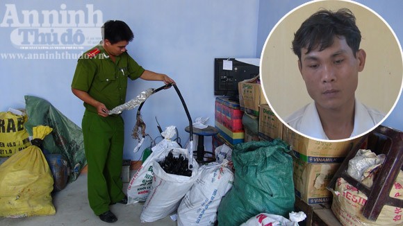 Hết tiền, đối tượng chuyên trộm cáp gọi điện xin đầu thú ảnh 1 Hết tiền, đối tượng chuyên trộm cáp gọi điện xin đầu thú ảnh 1
