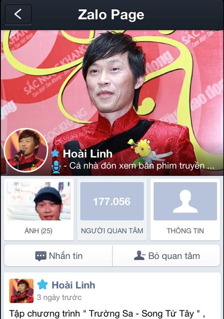 Vượt Đàm Vĩnh Hưng và Hà Hồ, Hoài Linh "sở hữu" lượng fan lớn nhất Vbiz ảnh 1 Vượt Đàm Vĩnh Hưng và Hà Hồ, Hoài Linh "sở hữu" lượng fan lớn nhất Vbiz ảnh 1