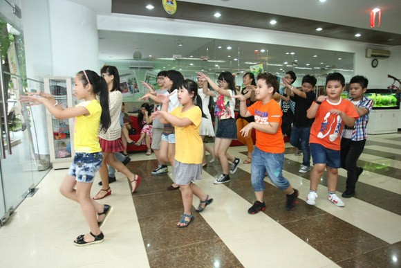 "Đột nhập" hậu trường thí sinh Giọng hát Việt nhí ảnh 1 "Đột nhập" hậu trường thí sinh Giọng hát Việt nhí ảnh 1