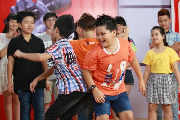 "Đột nhập" hậu trường thí sinh Giọng hát Việt nhí ảnh 8 "Đột nhập" hậu trường thí sinh Giọng hát Việt nhí ảnh 8