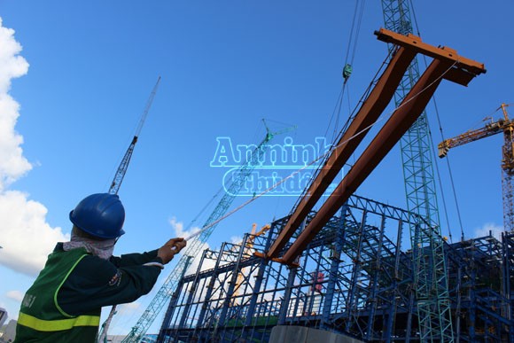 Khoảnh khắc trên công trường Nhà máy nhiệt điện Mông Dương 1 ảnh 6 Khoảnh khắc trên công trường Nhà máy nhiệt điện Mông Dương 1 ảnh 6