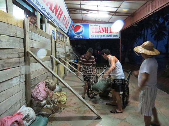 Hải Phòng cơ bản hoàn tất công tác ứng phó cơn bão số 14 ảnh 8 Hải Phòng cơ bản hoàn tất công tác ứng phó cơn bão số 14 ảnh 8