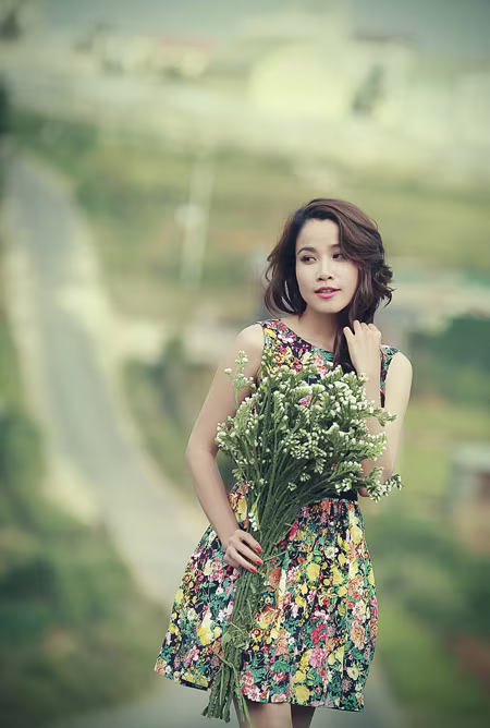 Bảo Trúc khoe sắc giữa vườn hoa Đà Lạt ảnh 7 Bảo Trúc khoe sắc giữa vườn hoa Đà Lạt ảnh 7