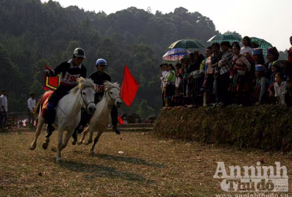 Tái hiện hội đua ngựa của đồng bào Mông tại Hà Nội ảnh 1 Tái hiện hội đua ngựa của đồng bào Mông tại Hà Nội ảnh 1