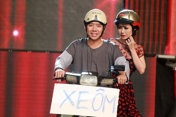Trấn Thành chạy xe ôm kiếm tiền tiêu Tết ảnh 2 Trấn Thành chạy xe ôm kiếm tiền tiêu Tết ảnh 2