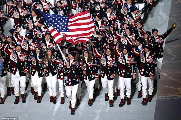 Olympic Sochi 2014 chính thức khai mạc với màn pháo hoa rực rỡ ảnh 18 Olympic Sochi 2014 chính thức khai mạc với màn pháo hoa rực rỡ ảnh 18