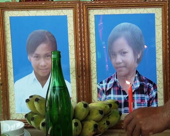Đi bắt ốc, 3 học sinh đuối nước thương tâm ảnh 1 Đi bắt ốc, 3 học sinh đuối nước thương tâm ảnh 1