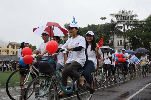 Háo hức Ngày hội Tuổi trẻ rèn luyện sức khỏe xây dựng Thủ đô ảnh 1 Háo hức Ngày hội Tuổi trẻ rèn luyện sức khỏe xây dựng Thủ đô ảnh 1