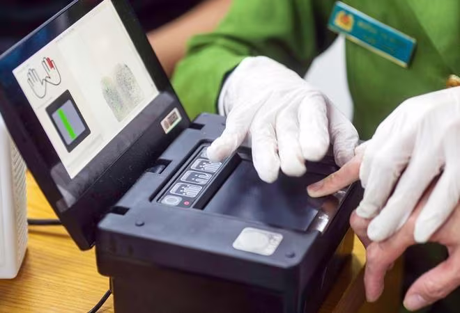 Lấy mẫu vân tay cấp căn cước công dân điện tử Lấy mẫu vân tay cấp căn cước công dân điện tử